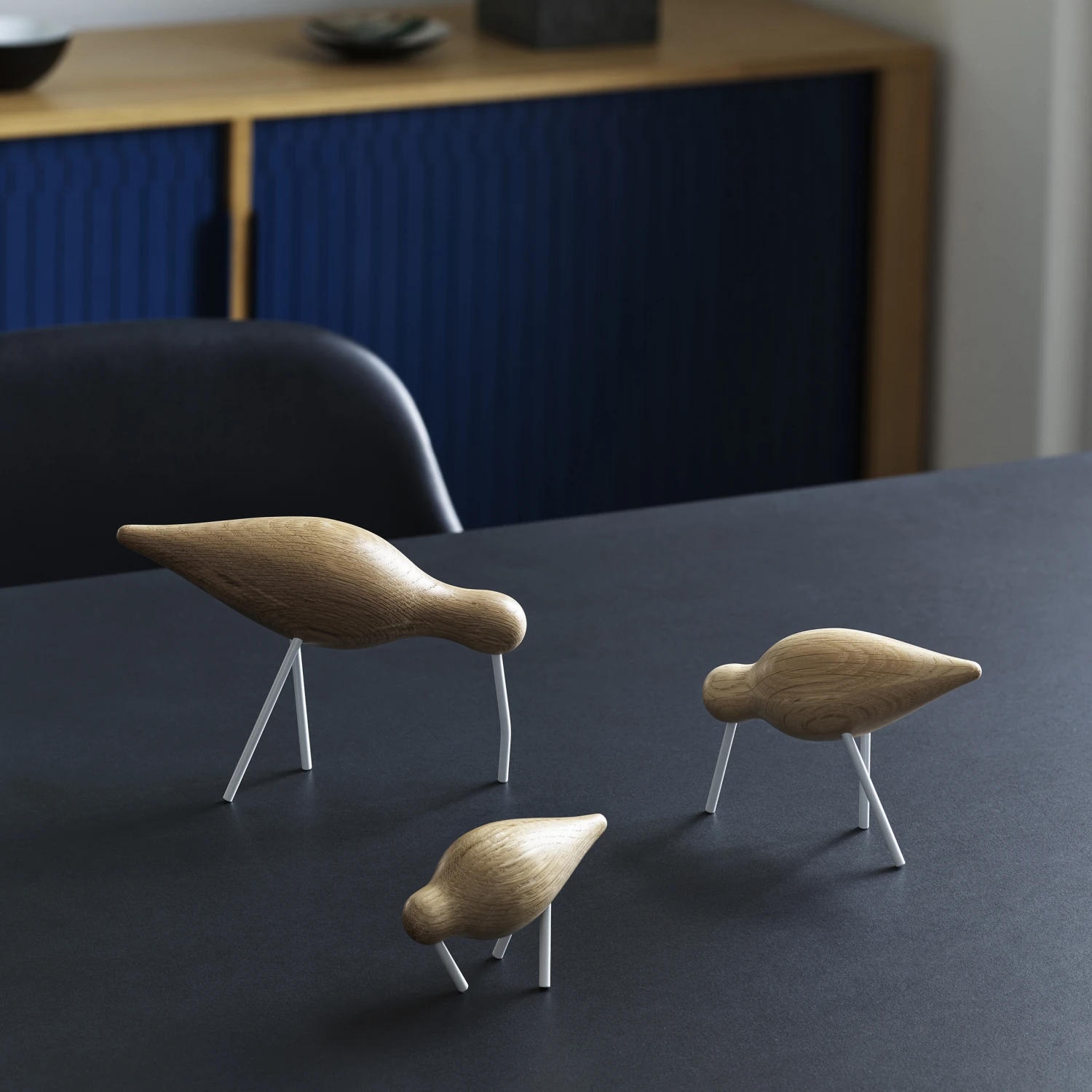 Normann Copenhagen Shorebird Eikenhout-wit - Afbeelding 4