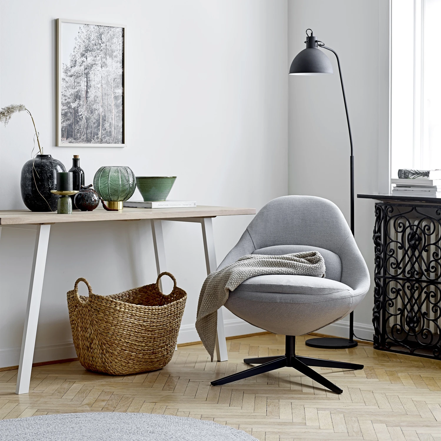 Bloomingville Mand Waterhyacint 2-pack - Afbeelding 4