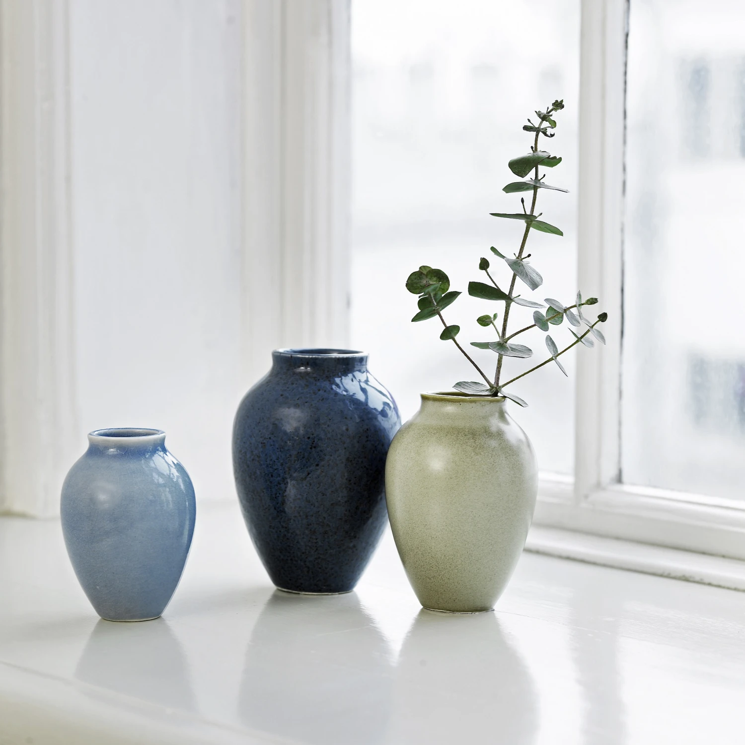 Knabstrup Keramik Knabstrup Vaas 3-pack - Afbeelding 2