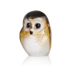 Safari Glazen Sculptuur Uil