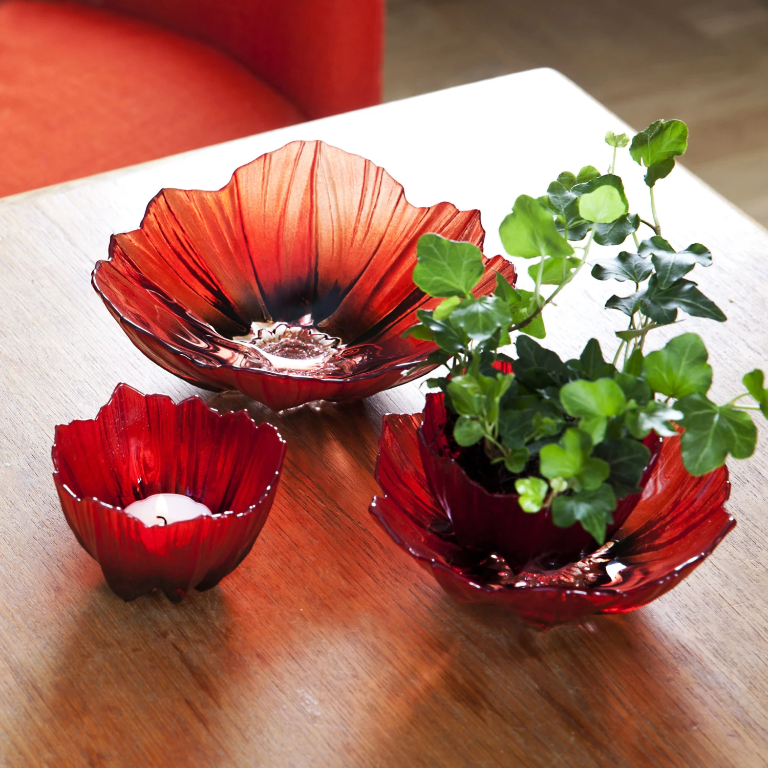 Poppy Theelichthouder - Afbeelding 2