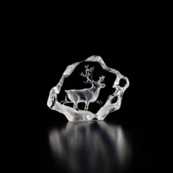 Wildlife Rendier Glazen Sculptuur