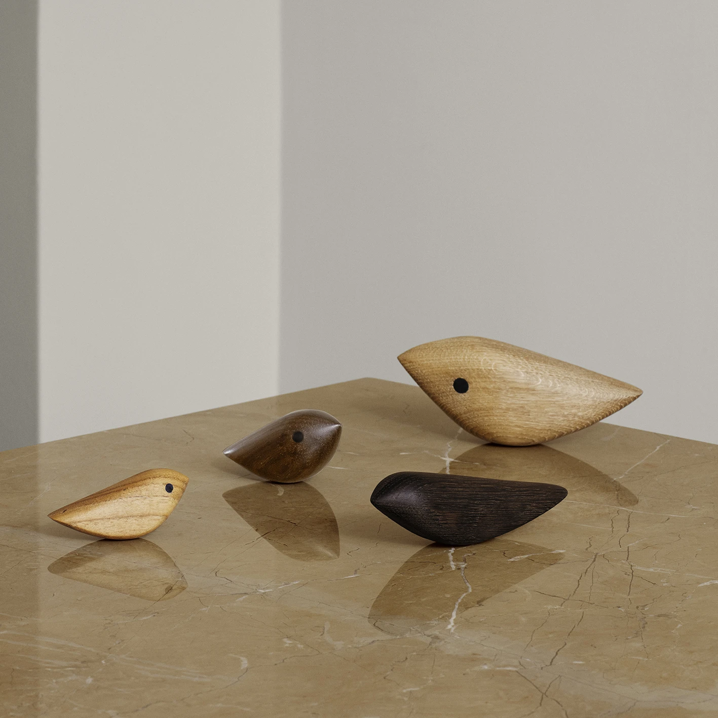 Warm Nordic Twirling Bird Decoratie S - Afbeelding 2