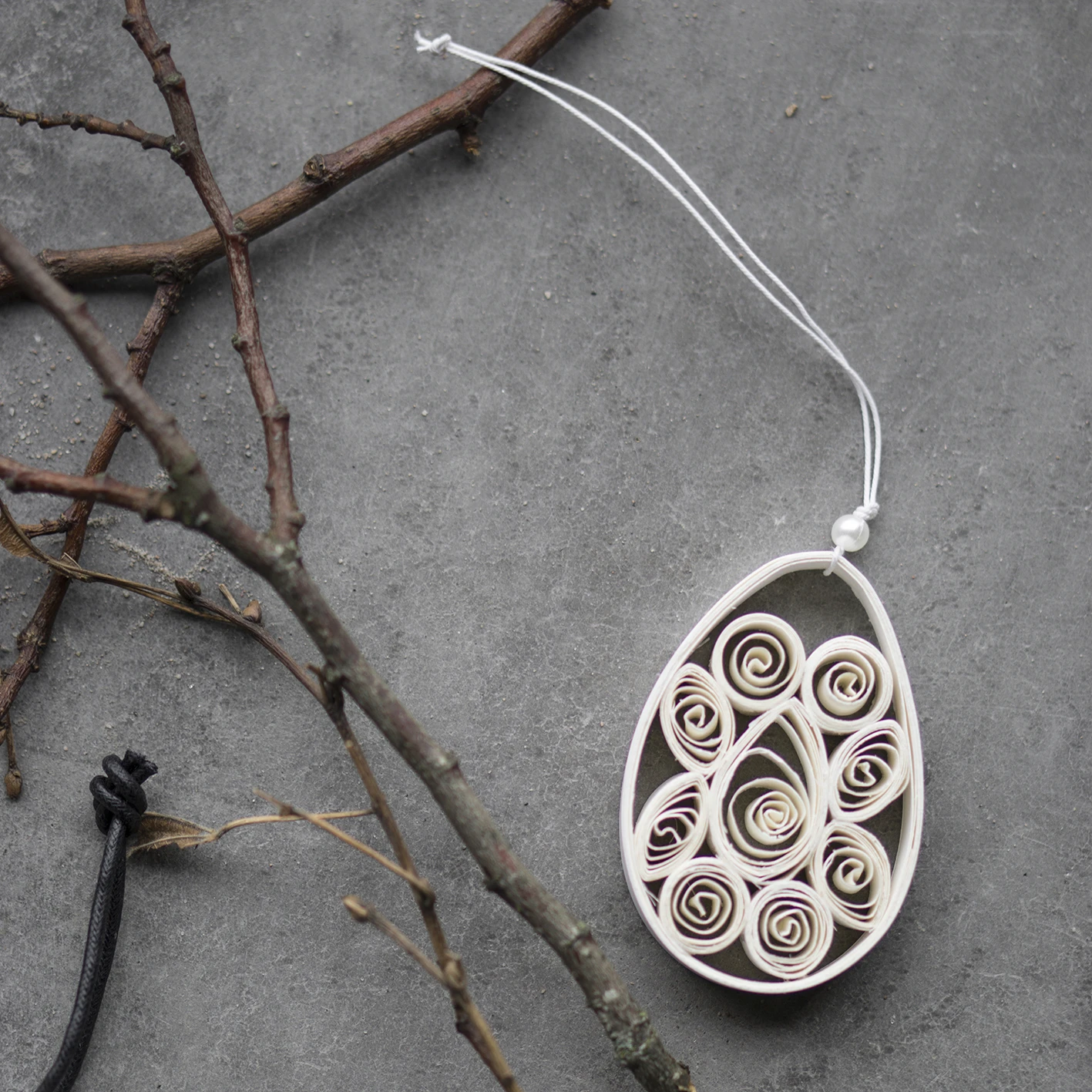 DBKD Paper Egg Paashanger - Afbeelding 3