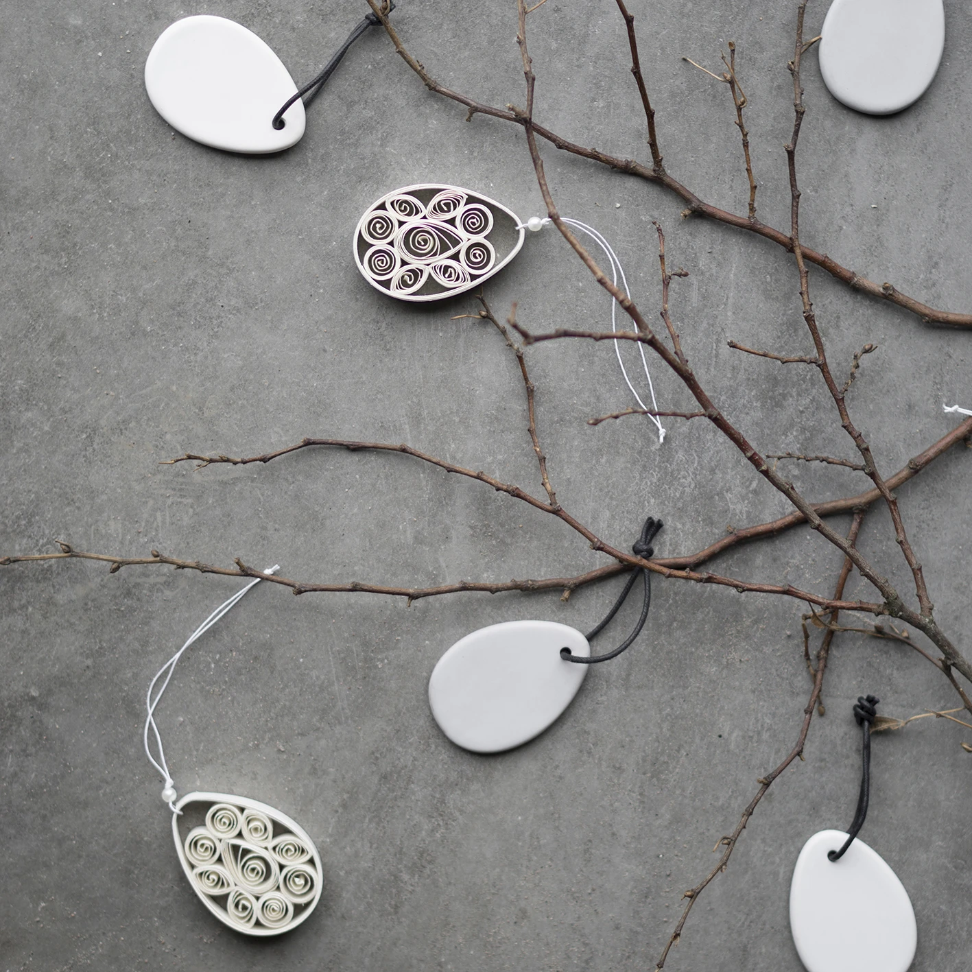 DBKD Paper Egg Paashanger - Afbeelding 2