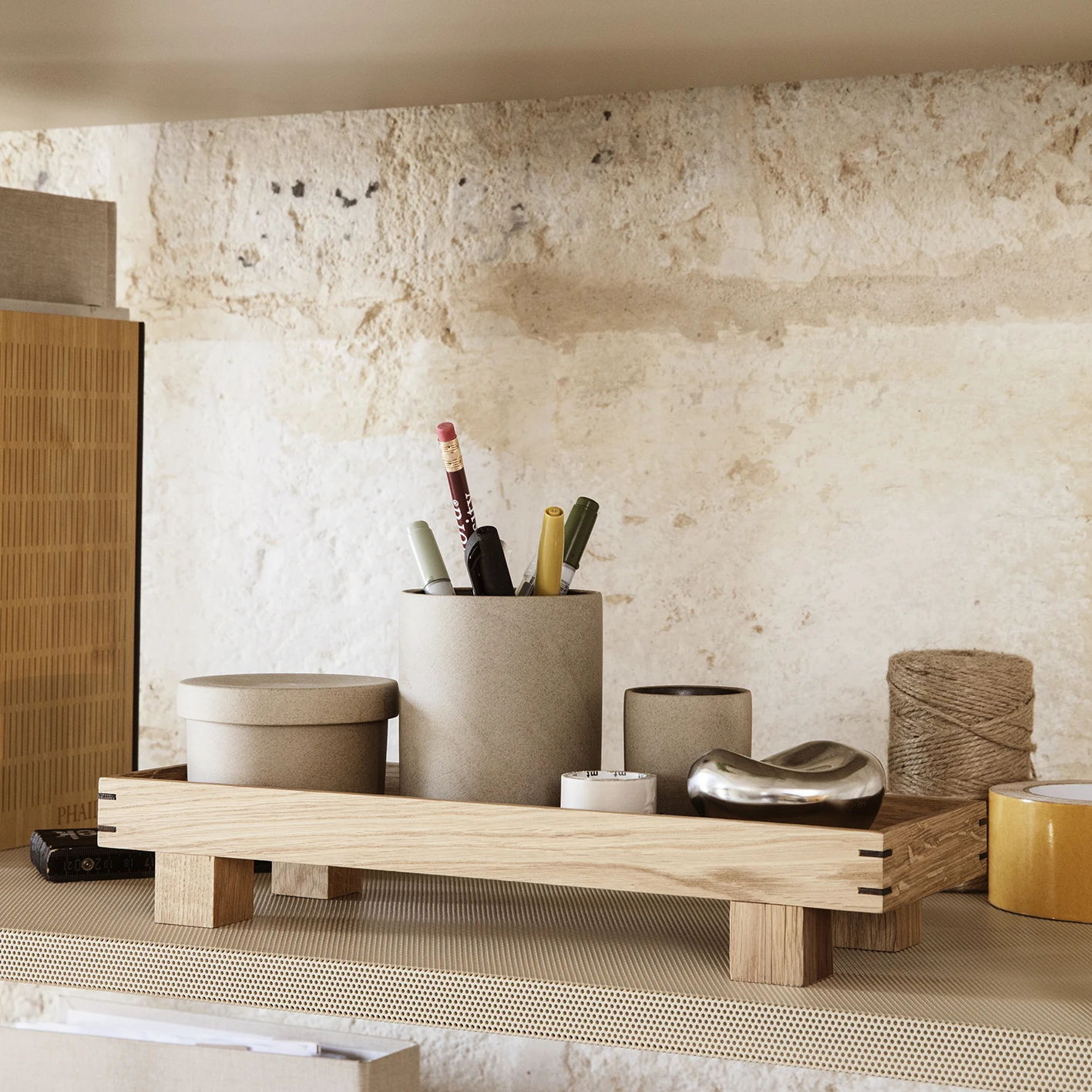 Ferm LIVING Bon Houten Dienblad X Small - Afbeelding 2