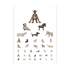 Kay Bojesen Poster Dier