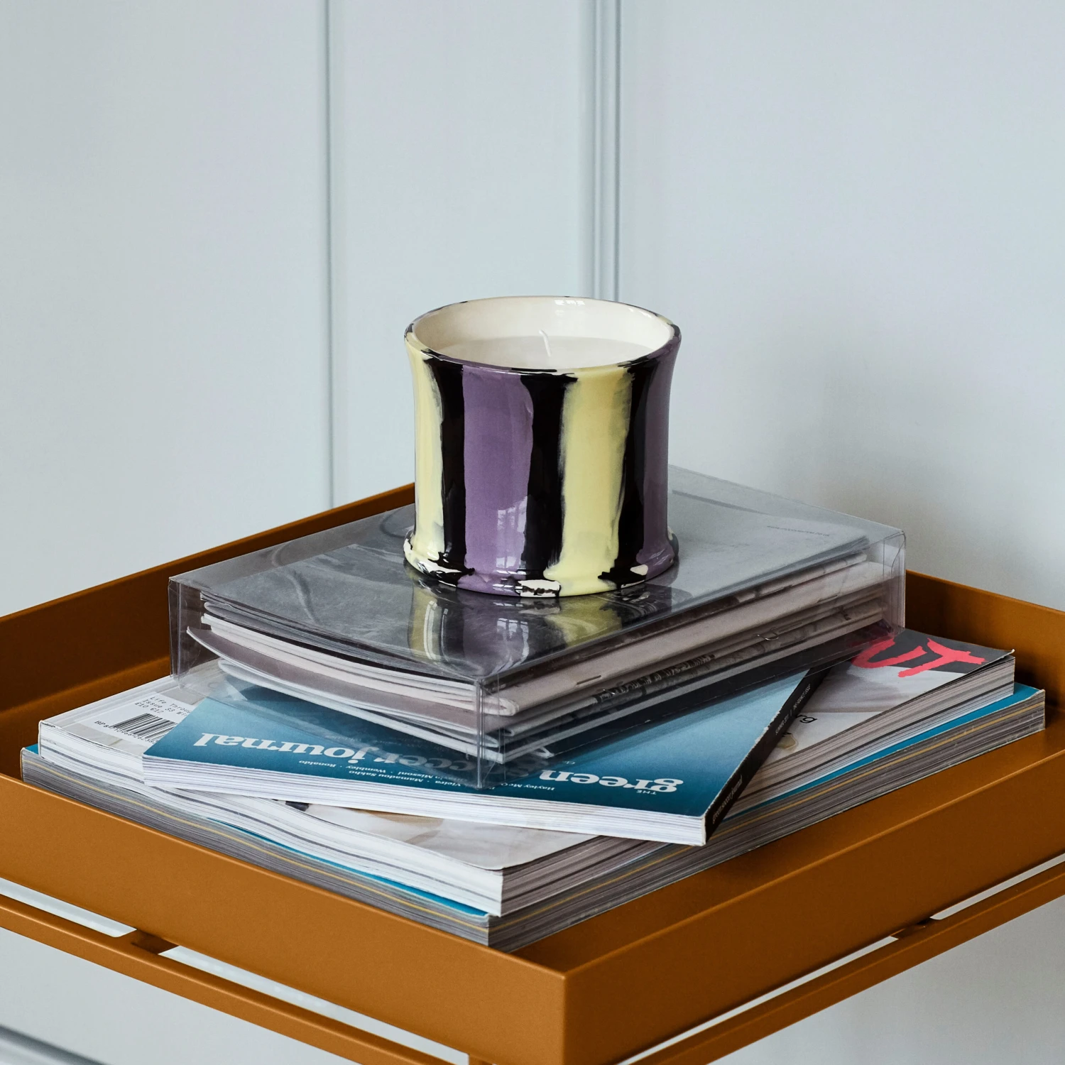 Hay Stripe Geurkaars - Afbeelding 2