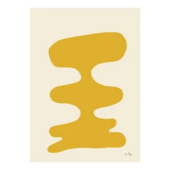 Soft Yellow Poster