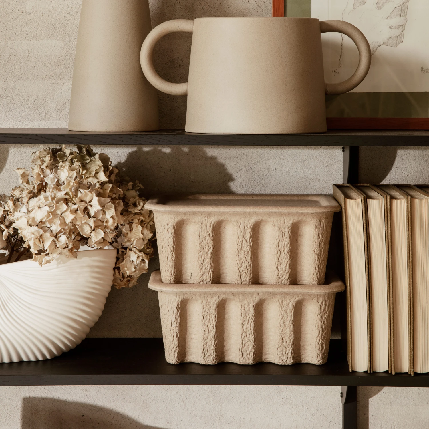 Ferm LIVING Ferm Opbergdoos Papier Klein 2-pack - Afbeelding 3