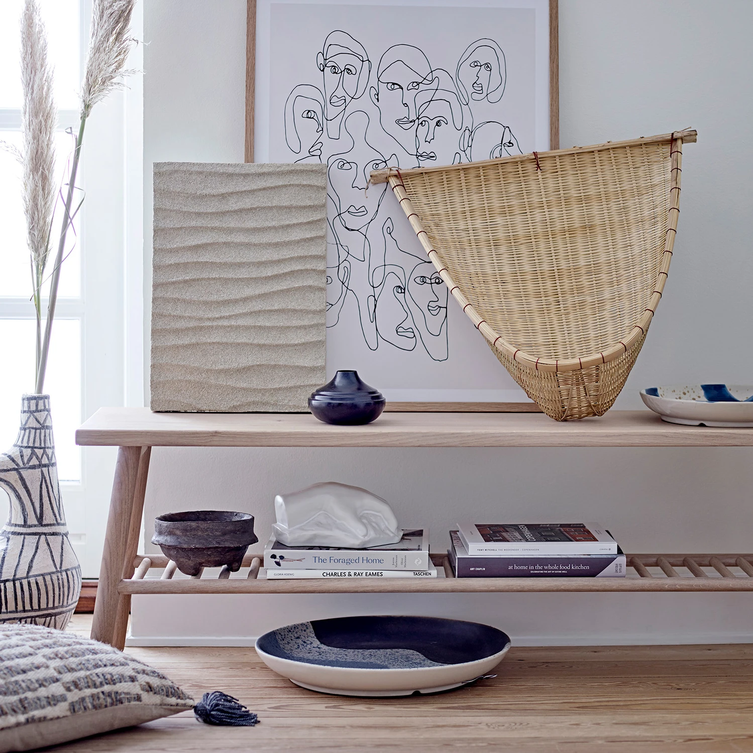 Bloomingville Ri Muurdecoratie Bamboe - Afbeelding 3