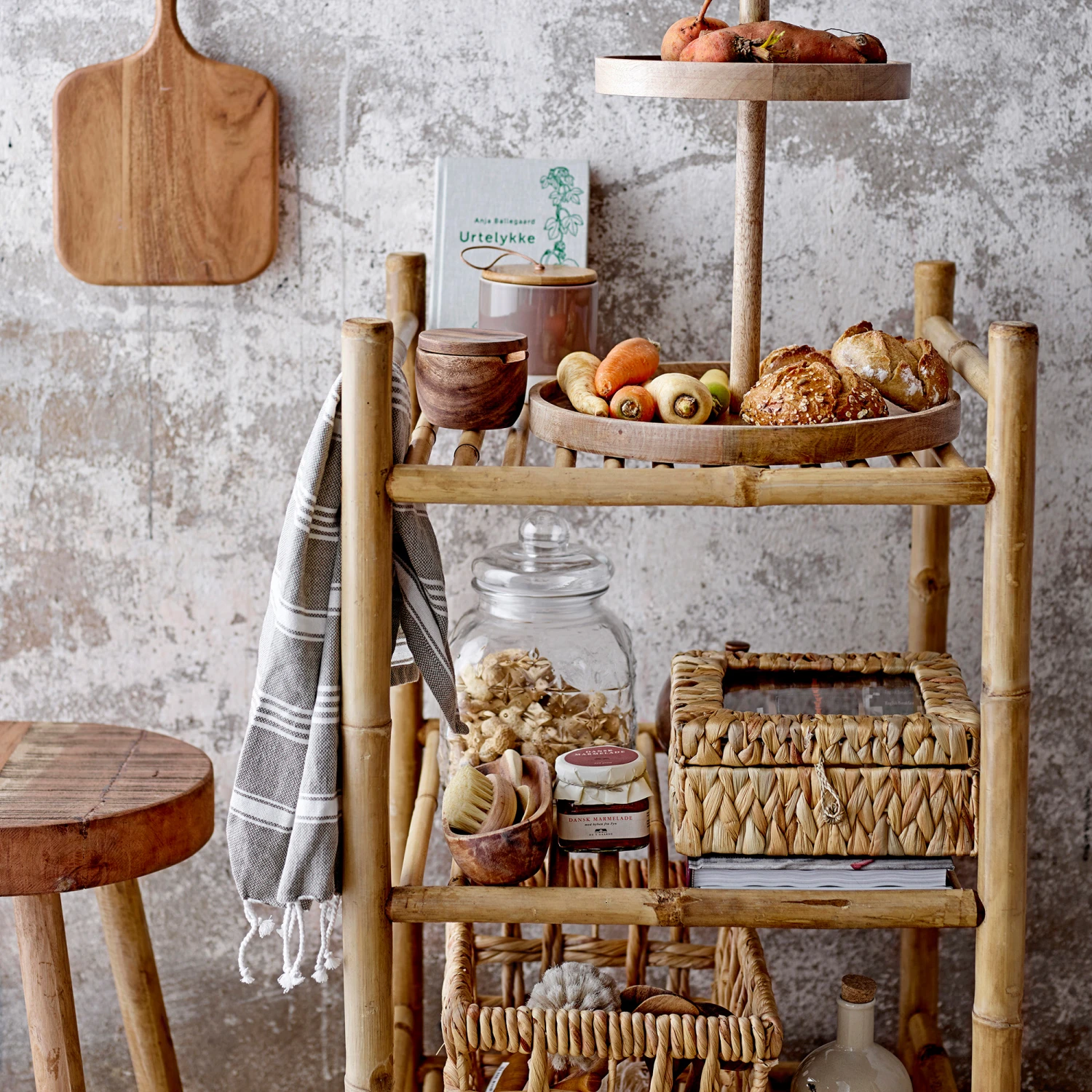 Bloomingville Saime Opbergmand 2-delig - Afbeelding 2