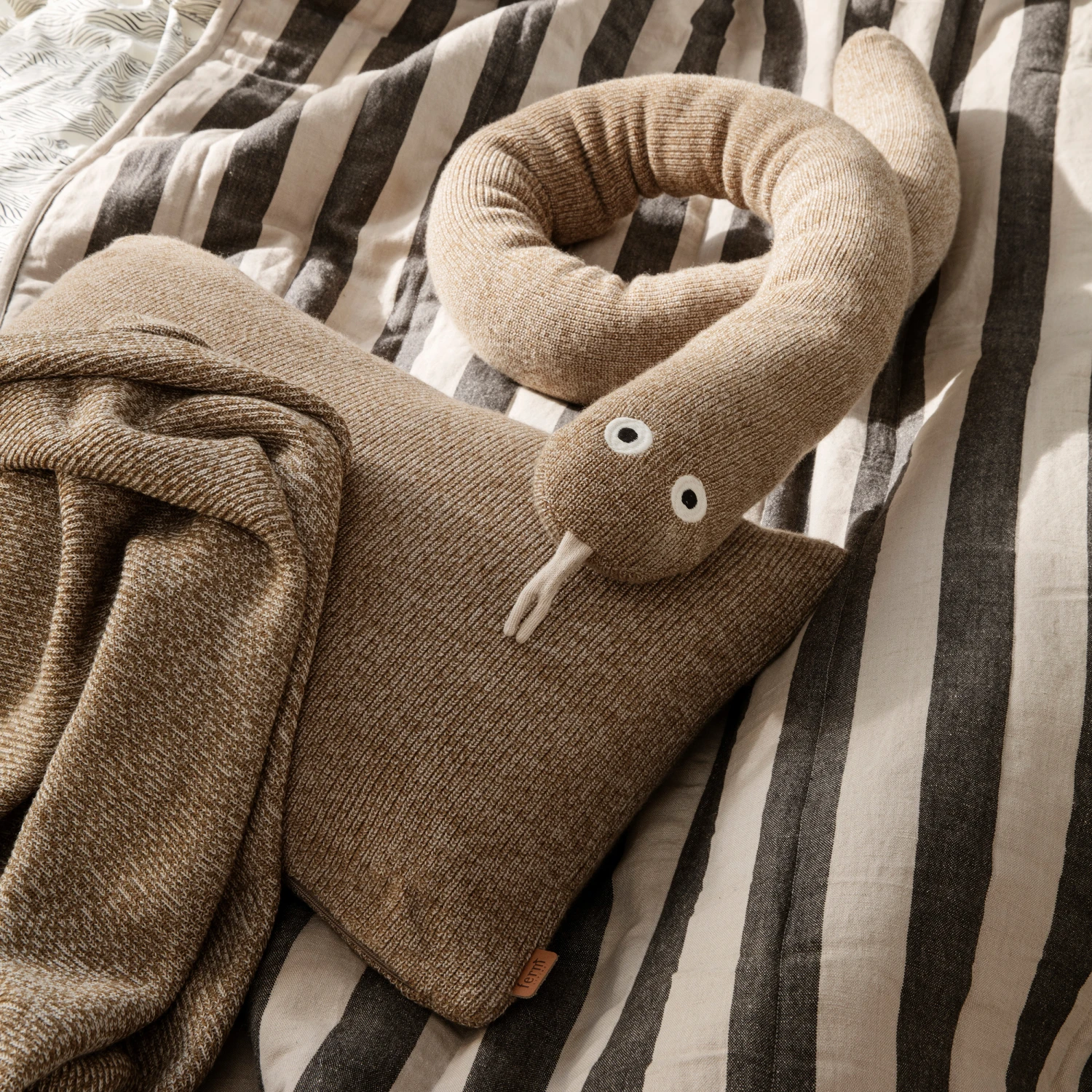 Ferm LIVING Roy Snake Knuffeldier - Afbeelding 3