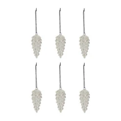 House Doctor Cone Kersthanger 9 Cm 6-pack