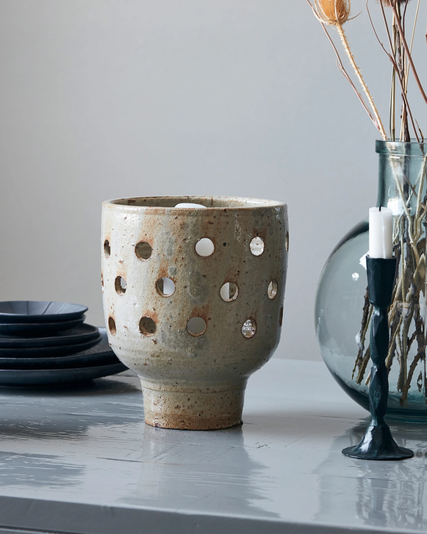 House Doctor Artist Waxinelichtjeshouder Ø20 Cm - Afbeelding 2