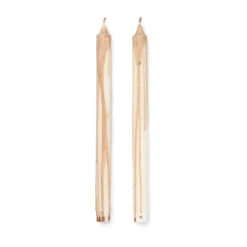 Ferm LIVING Dryp Stearinekaars 2-pack