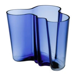Iittala Alvar Aalto Vaas Ultramarineblauw