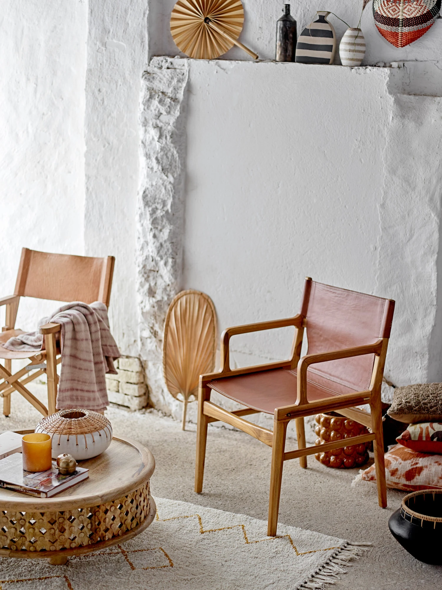 Bloomingville Macha Waxinelichtjeshouder/vaas Ø10 Cm - Afbeelding 2