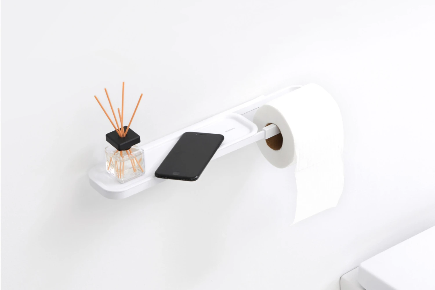 Brabantia MindSet Toiletrolhouder Met Plankje - Afbeelding 5
