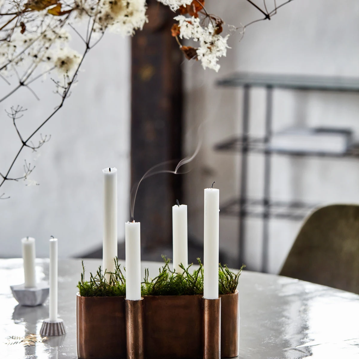 House Doctor Four Adventskandelaar Ovaal - Afbeelding 3