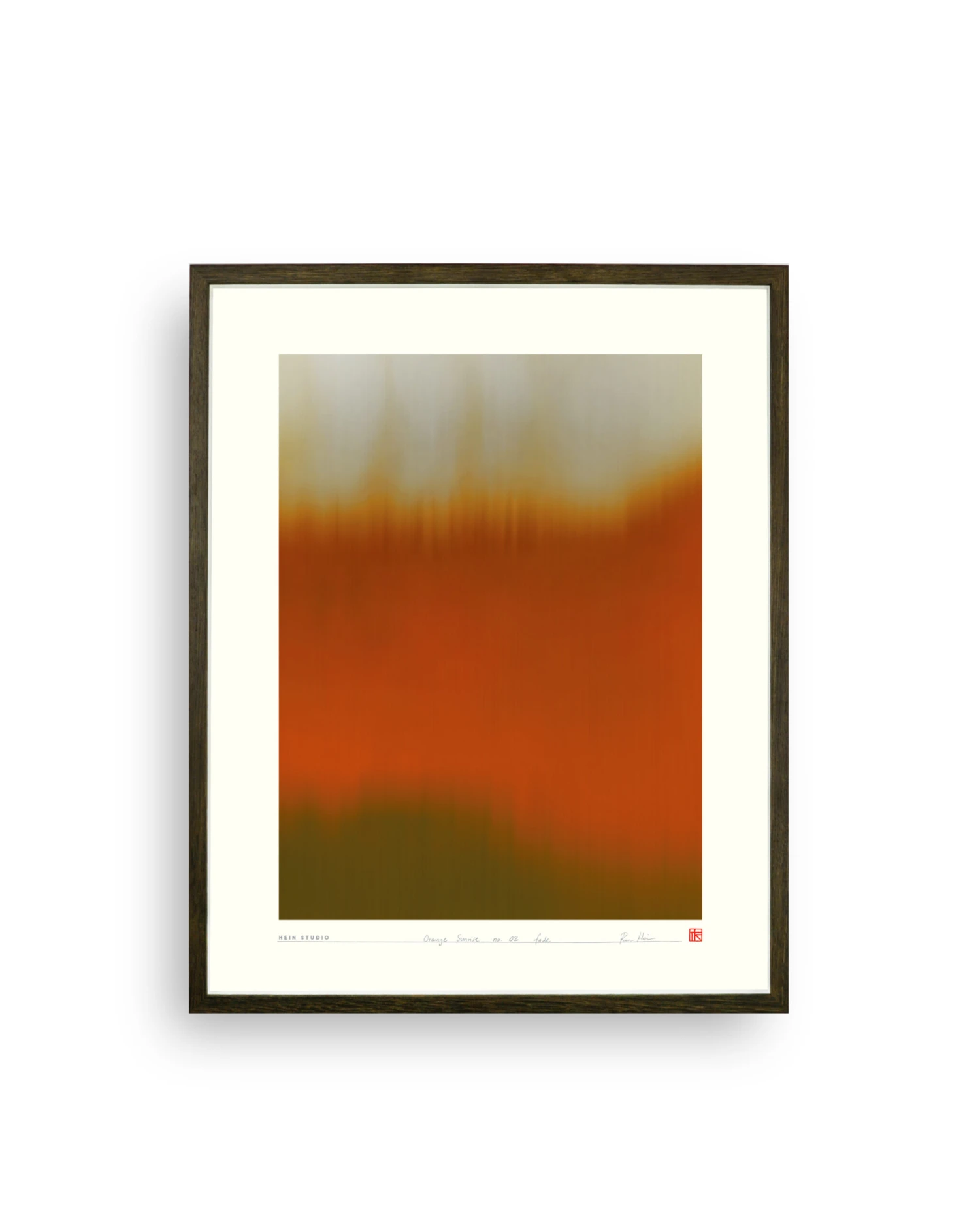 Orange Sunrise Poster 40x50 Cm - Afbeelding 2