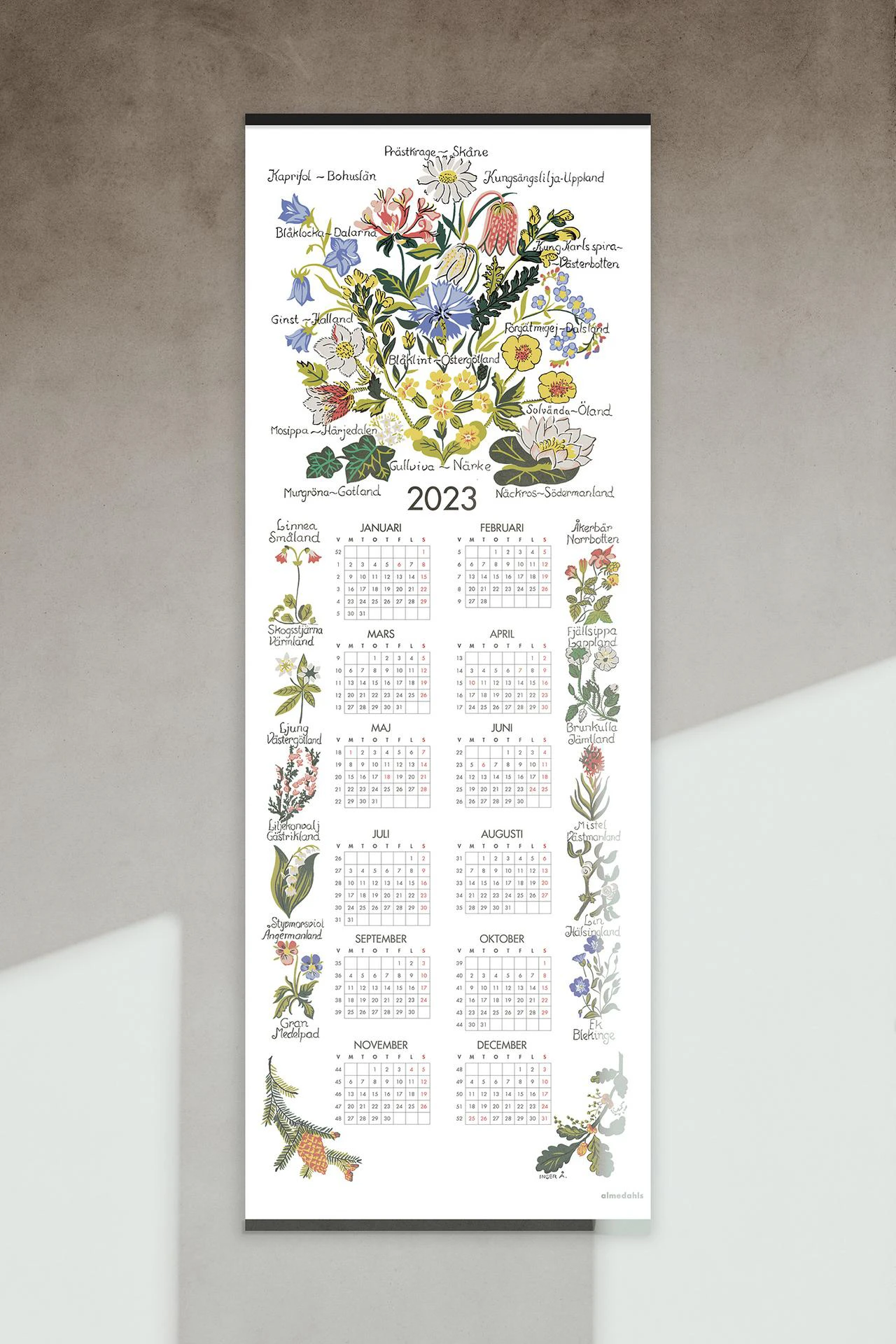 Landschapsbloemen Kalender 2023 - Afbeelding 2