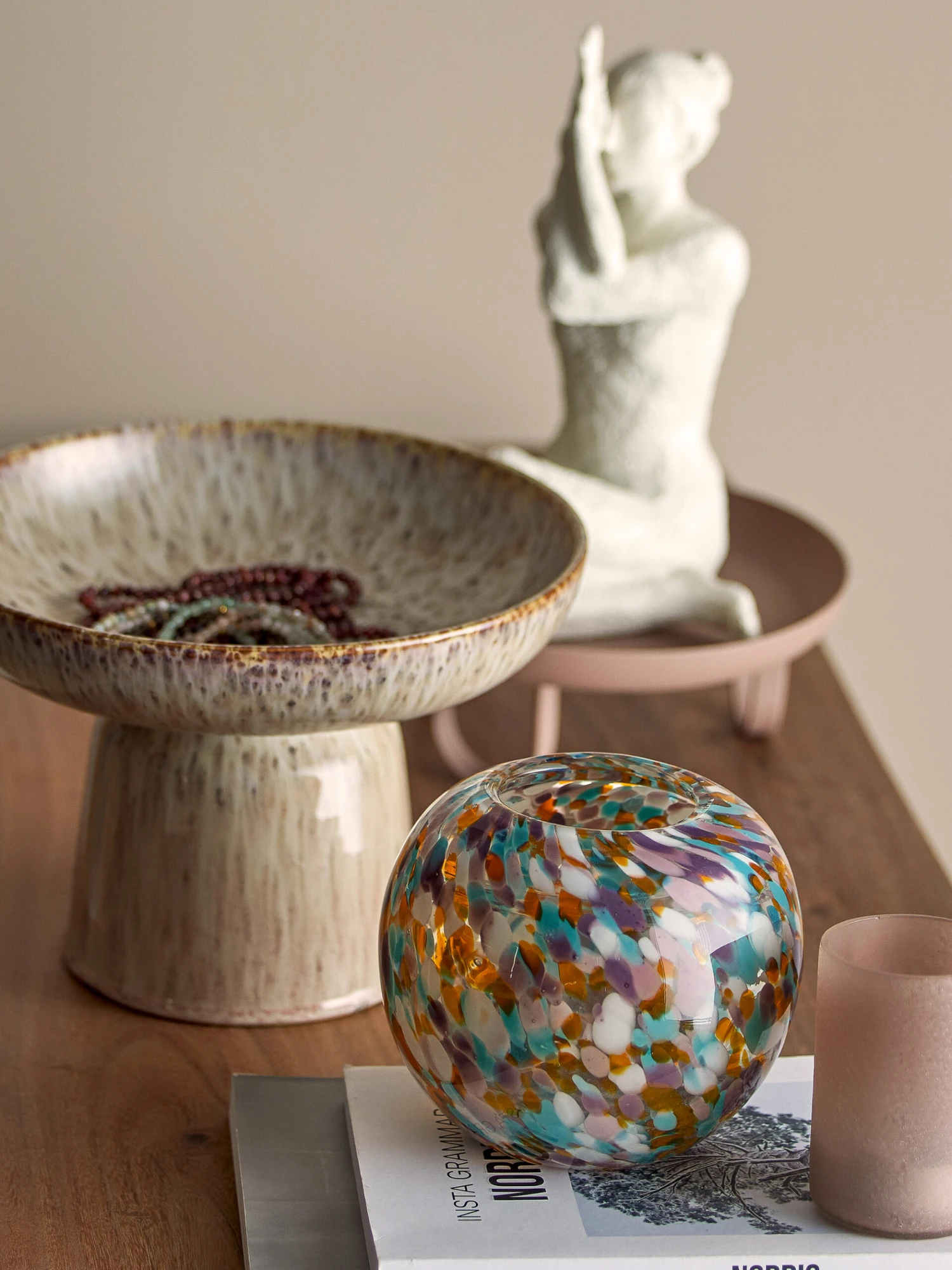 Bloomingville Vidia Waxinelichtjeshouder 12 Cm - Afbeelding 3