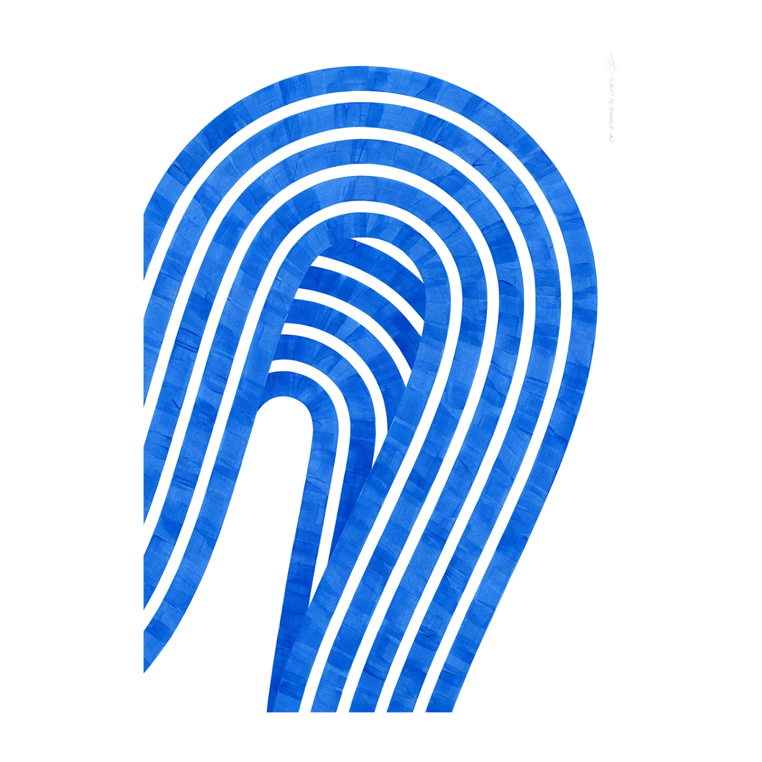 Entropy Blue 01 Poster