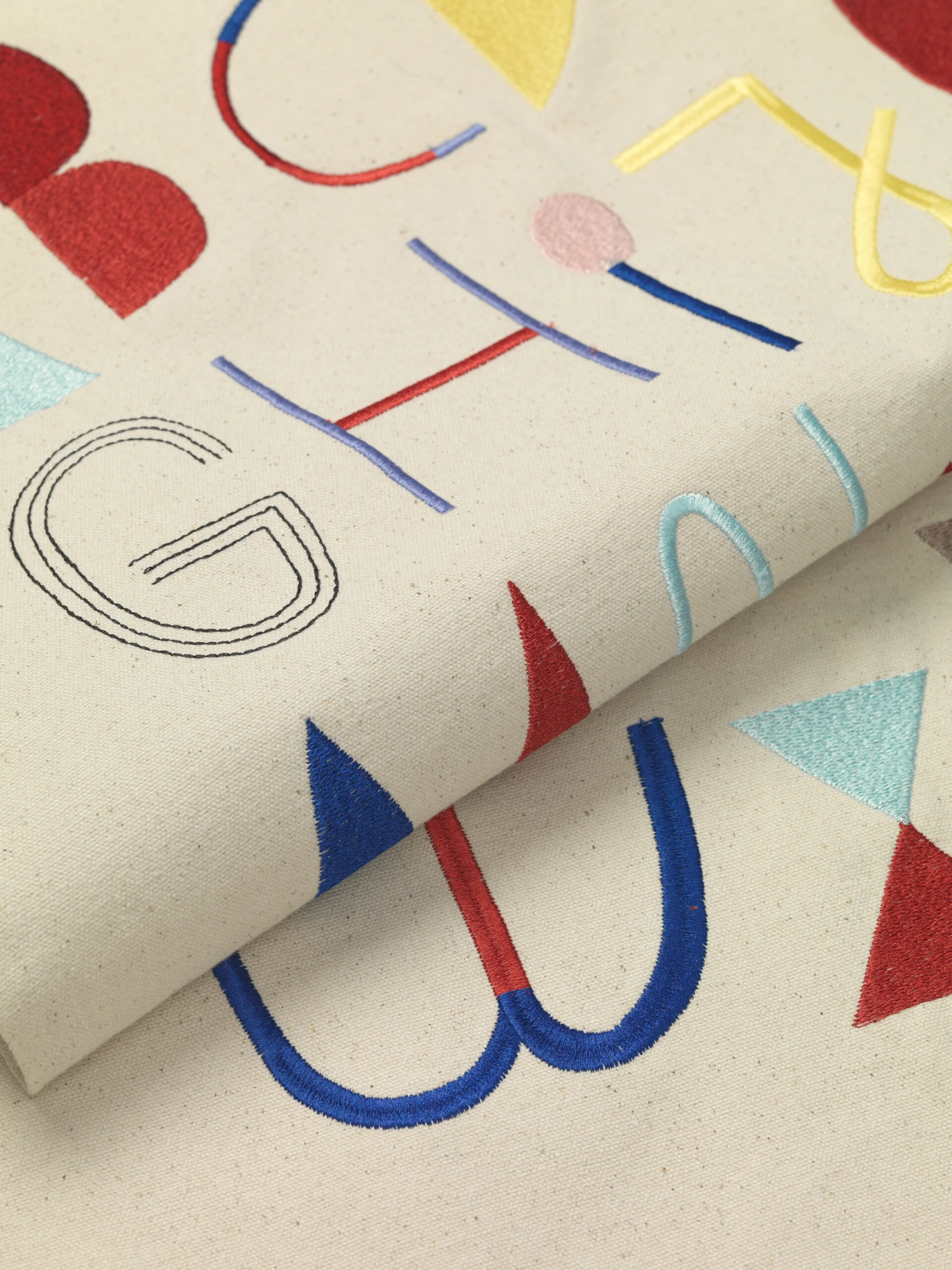 Ferm LIVING Alpabet Stoffen Poster - Afbeelding 2