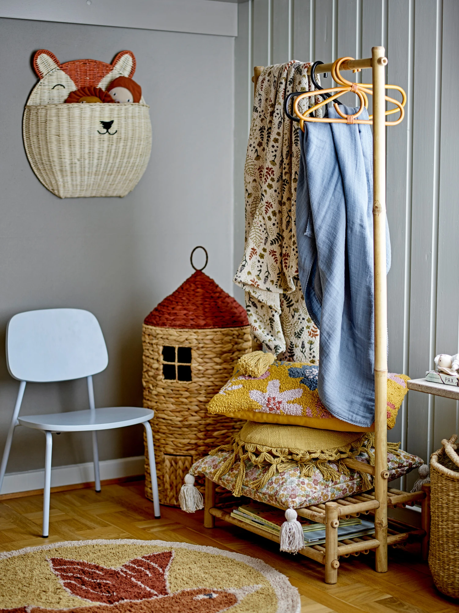 Bloomingville Gerti Wandmand 44x47x13 Cm - Afbeelding 3