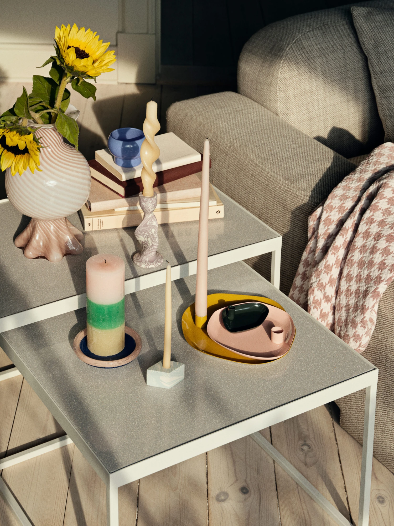 Broste Copenhagen Rainbow Blokkaars 17 Cm - Afbeelding 2