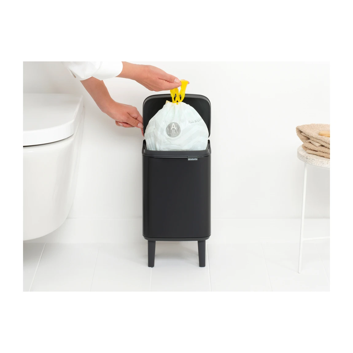 Brabantia Bo Afvalemmer Hoog 4 L - Afbeelding 6