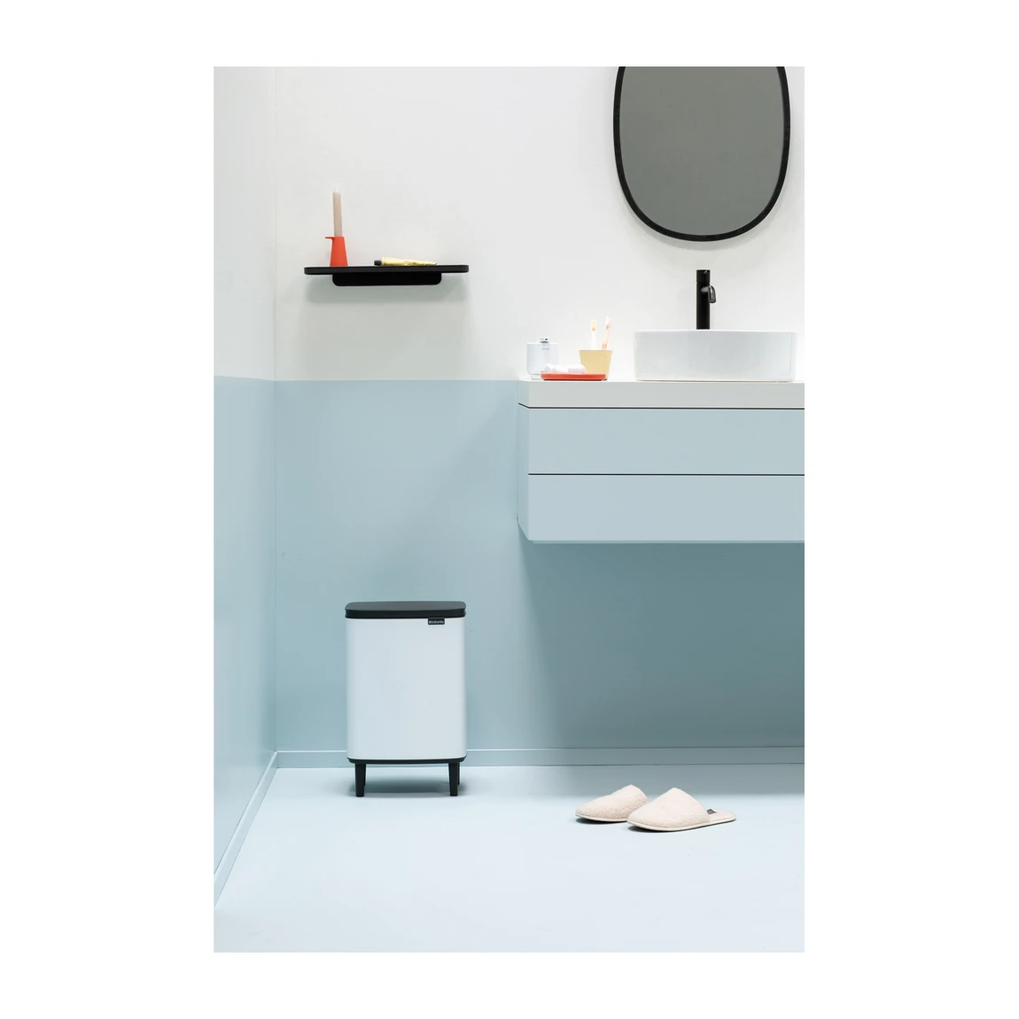 Brabantia Bo Afvalemmer Hoog 12 L - Afbeelding 4