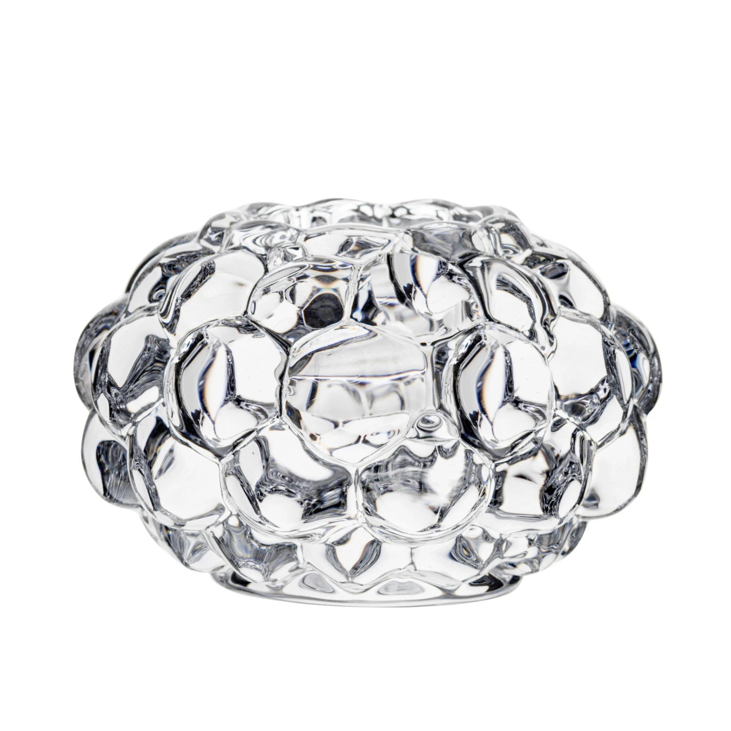 Orrefors Raspberry Theelicht Houder