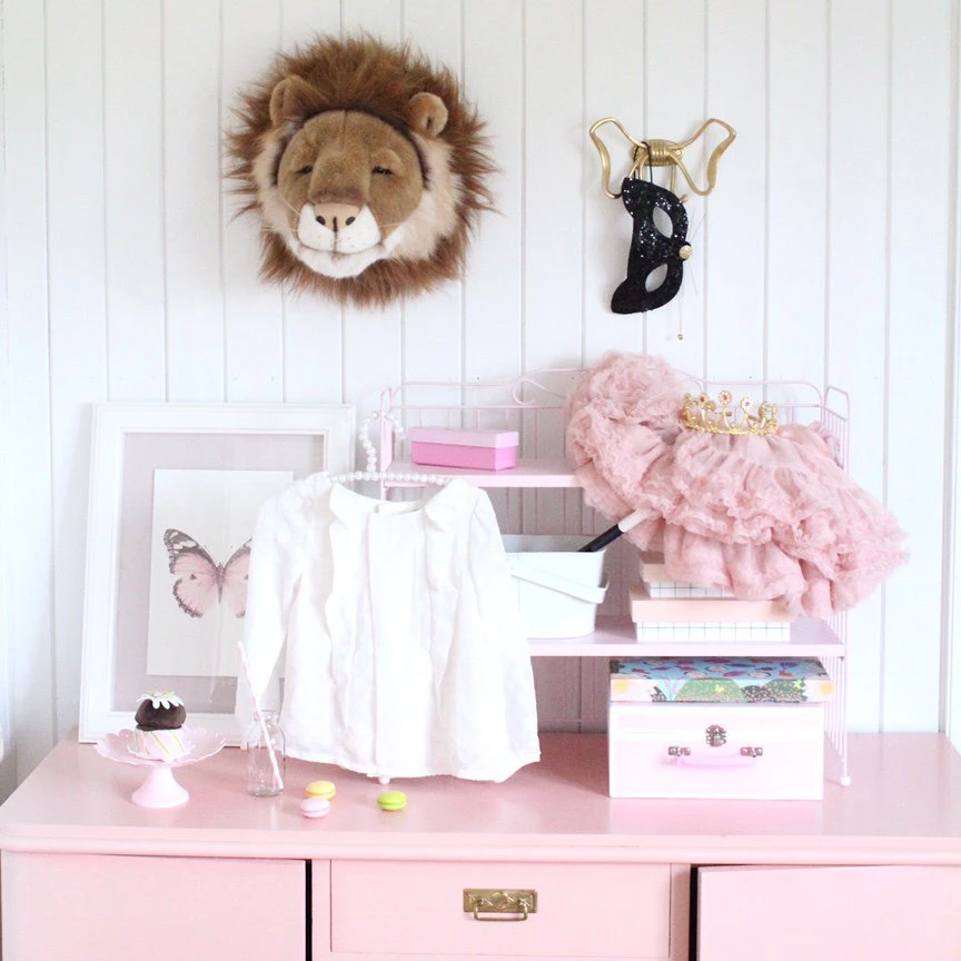 Pluche Dierenkop - Leeuw - Afbeelding 4