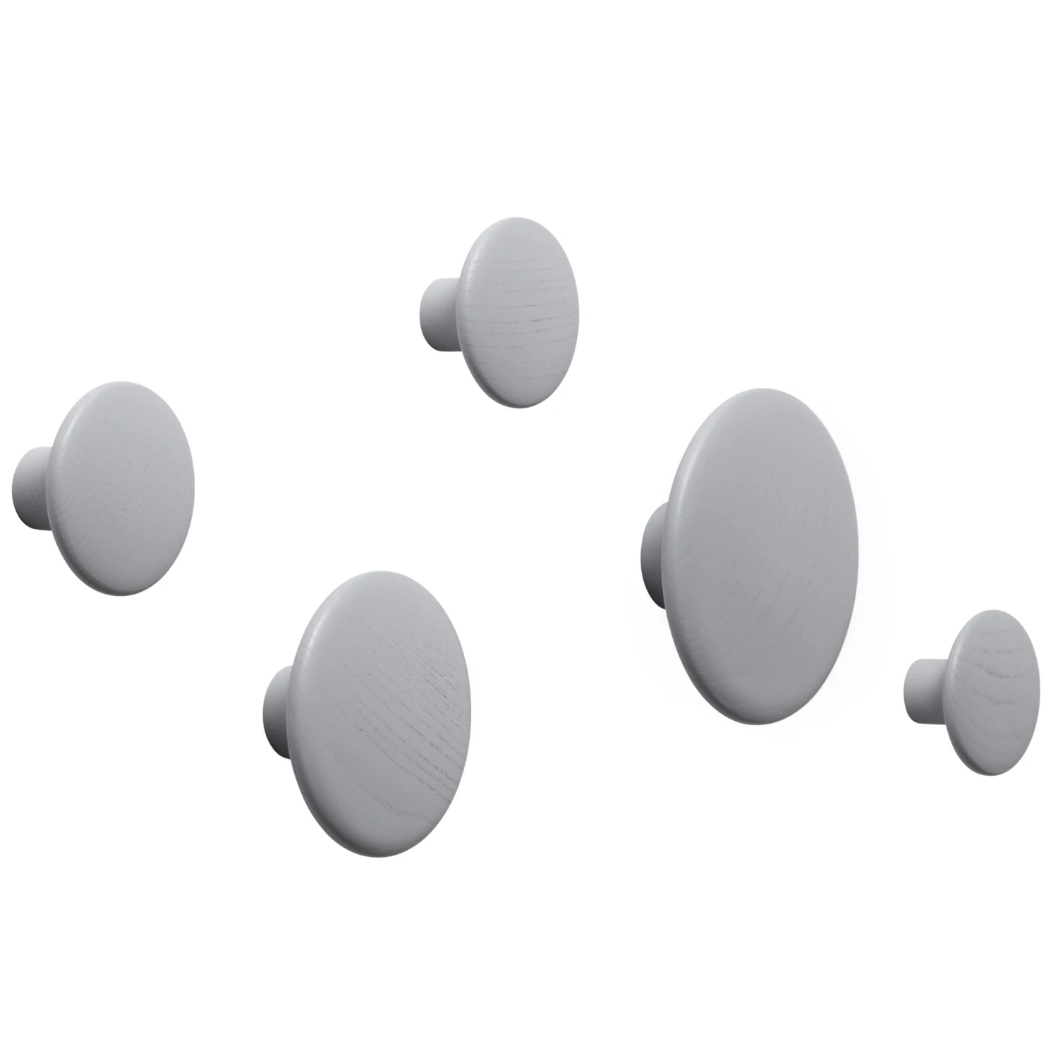Muuto Dots Wandhaak Grijs - Afbeelding 2