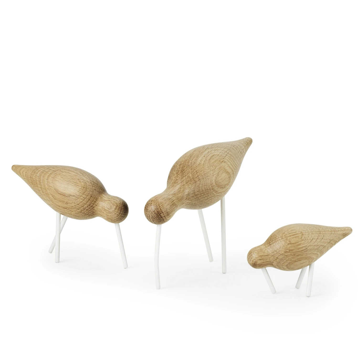 Normann Copenhagen Shorebird Eikenhout-wit - Afbeelding 3