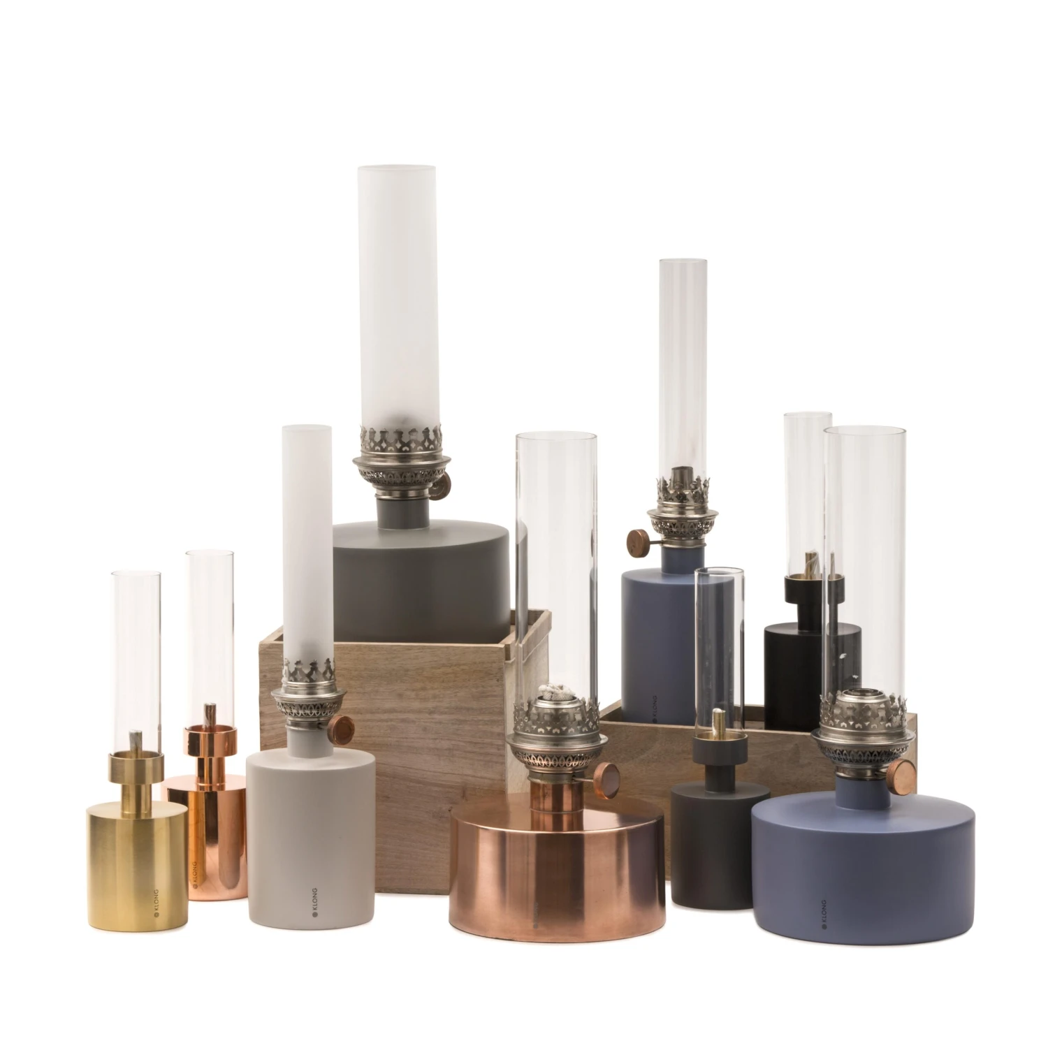 Klong Patina Olielamp - Groot - Afbeelding 2