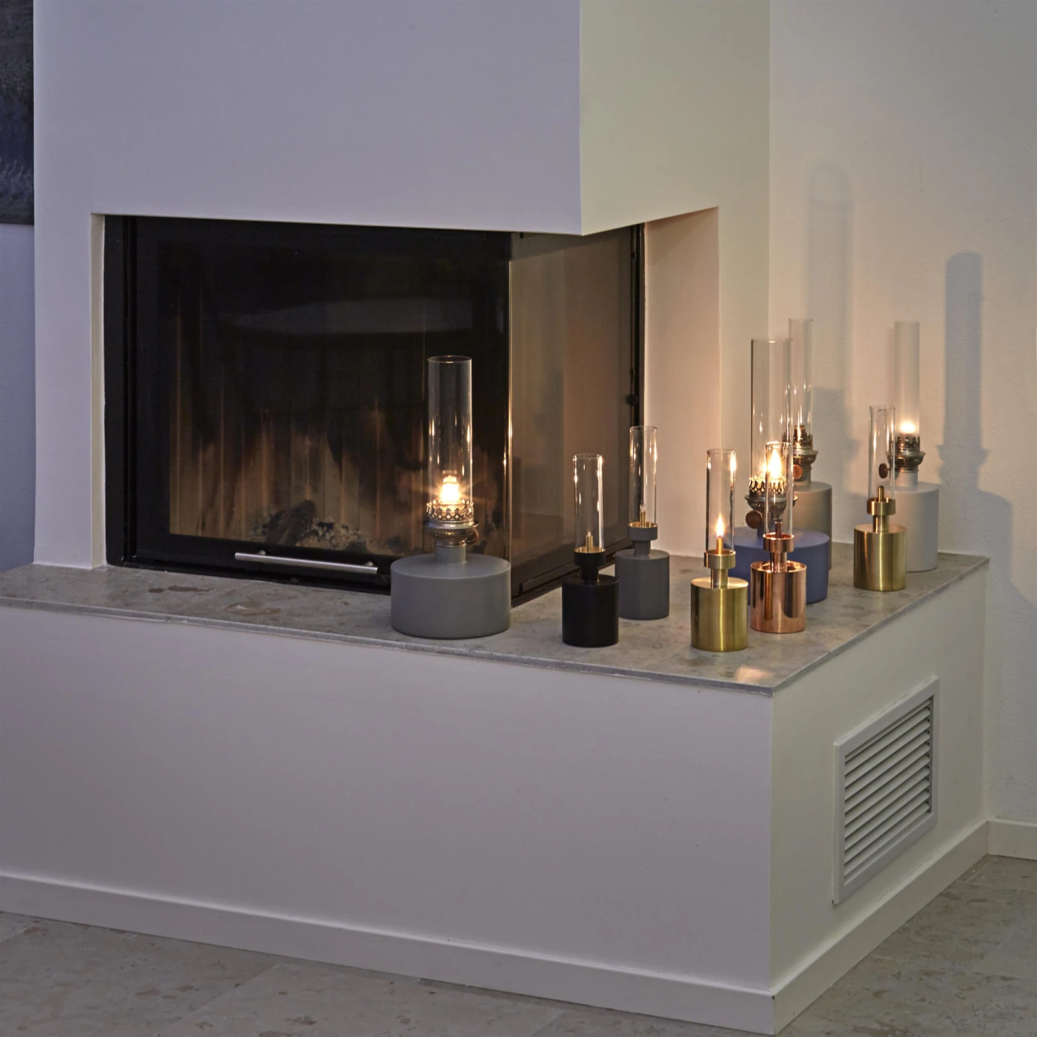 Klong Patina Olielamp - Groot - Afbeelding 3